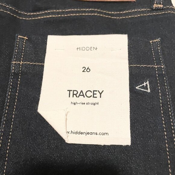 Hidden Tracey Straight Denim Jeans Womens Size 26 - Picture 15 of 16